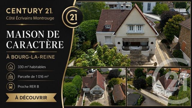 maison - BOURG LA REINE - 92