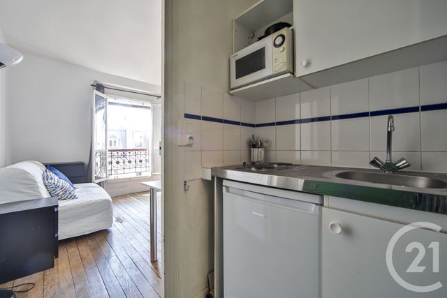 Appartement F1 à vendre - 1 pièce - 17.1 m2 - PARIS - 75010 - ILE-DE-FRANCE - Century 21 Côté Ecrivains