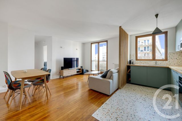 Appartement F3 à vendre - 3 pièces - 53.03 m2 - MONTROUGE - 92 - ILE-DE-FRANCE - Century 21 Côté Ecrivains