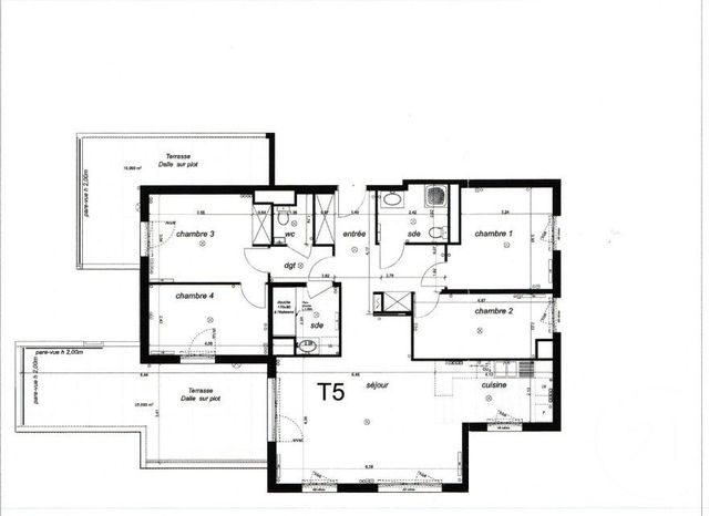 Appartement F5 à vendre - 5 pièces - 108.0 m2 - BAGNEUX - 92 - ILE-DE-FRANCE - Century 21 Côté Ecrivains