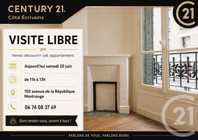 Appartement F2 à vendre MONTROUGE