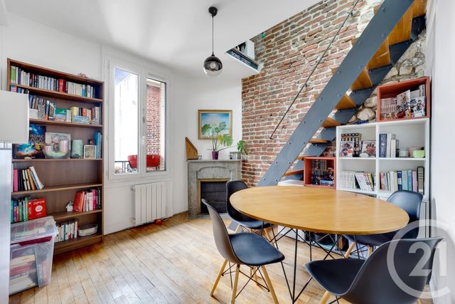 Appartement Duplex à vendre - 3 pièces - 77.05 m2 - MONTROUGE - 92 - ILE-DE-FRANCE - Century 21 Côté Ecrivains