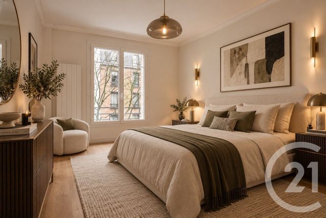 Appartement F3 à vendre - 3 pièces - 51.23 m2 - MONTROUGE - 92 - ILE-DE-FRANCE - Century 21 Côté Ecrivains